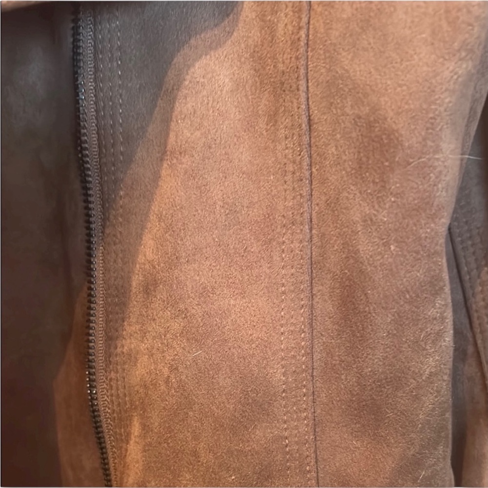 Haute Monde Tan Leather Jacket XL Excellent preloved condition soft - Picture 4 of 7